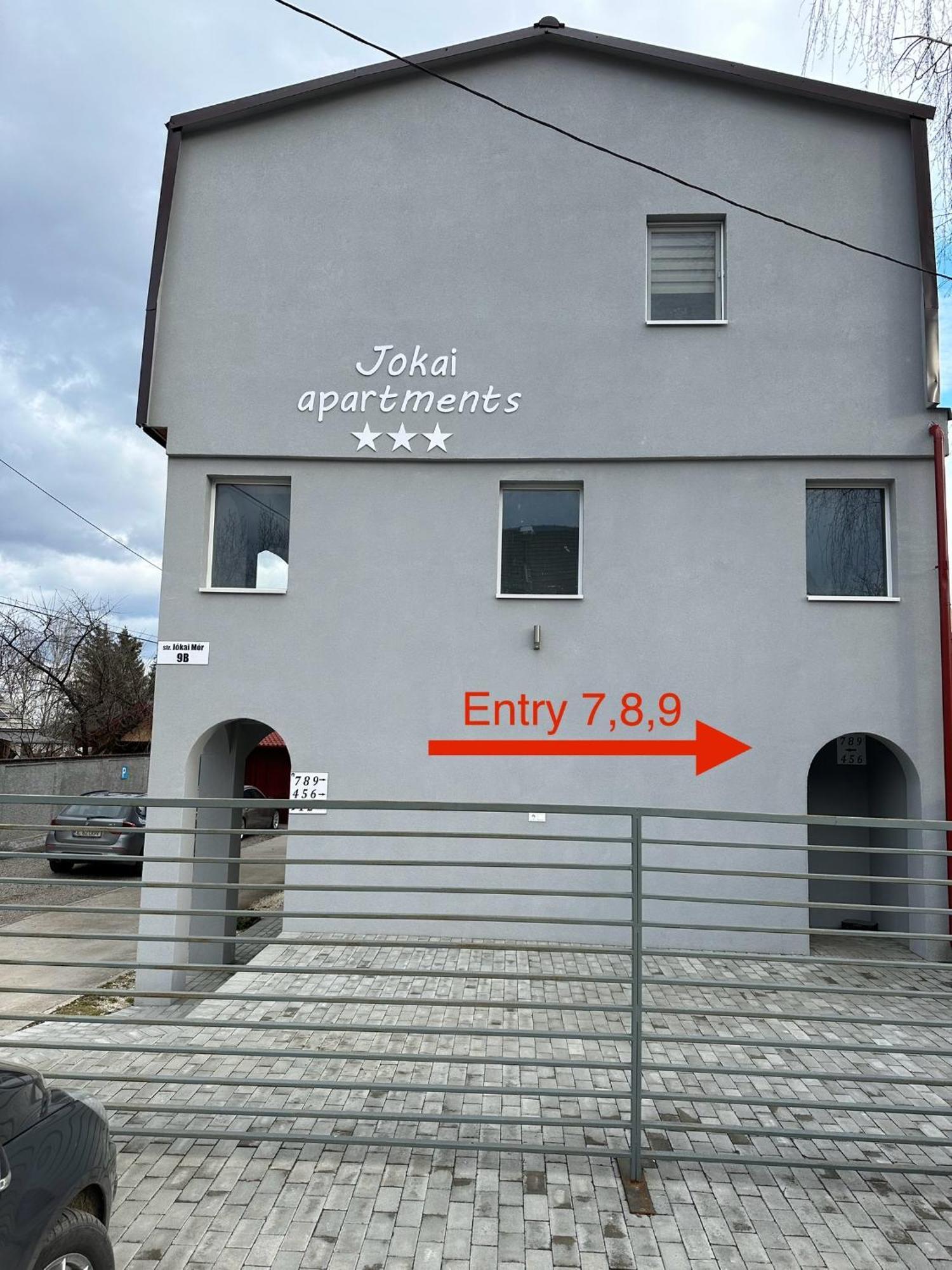 Jokai Apartments Nr7, Code Entry Sfântu-Gheorghe Eksteriør bilde